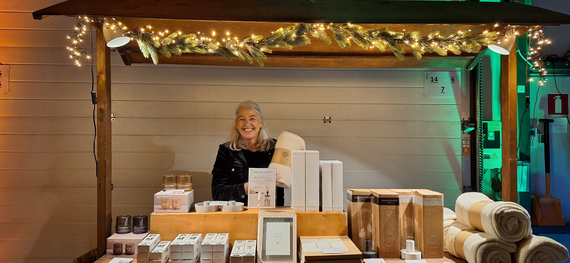 Geschenkenmarkt op locatie