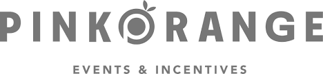 pink-orange logo